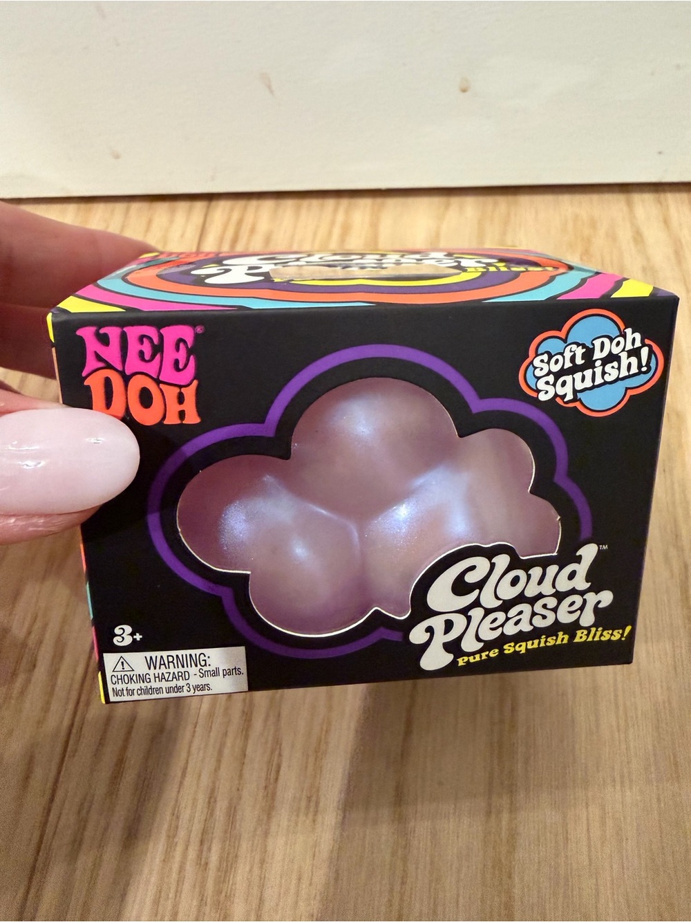 Nee Doh Cloud Pleaser Soft Doh Squish! - Purple
